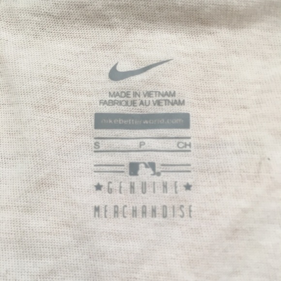 nike giants v-neck tee - Picture 2 of 2